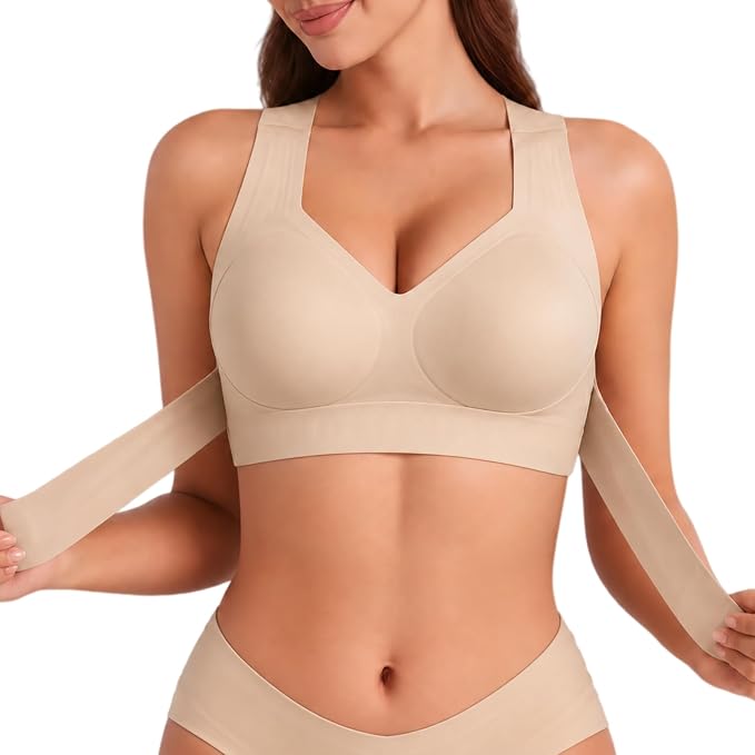 Full-Coverage Wireless Support Bra